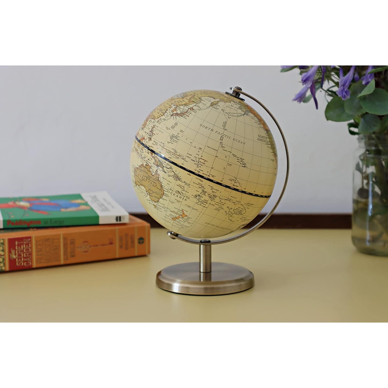 Antique Style World Globe 14cm